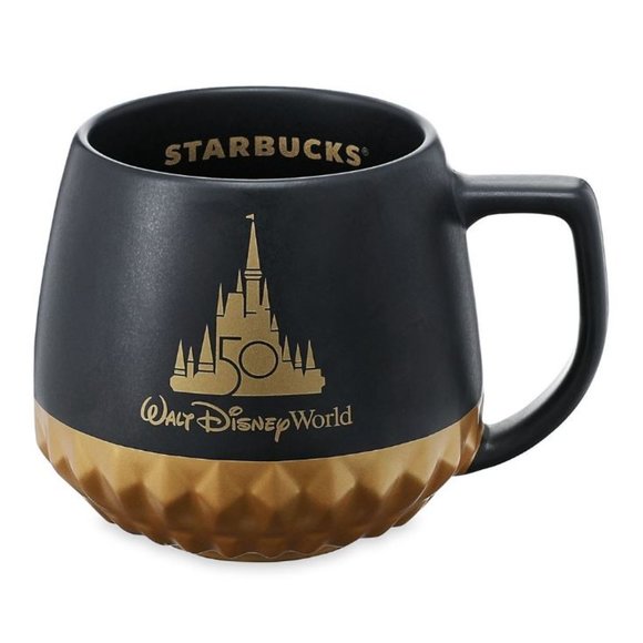 NWT!  Festive Starbucks Walt Disney World 50th Anniversary Mug - Picture 1 of 7